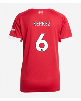 Billige Fotballdrakt Liverpool Milos Kerkez #6 Replika Hjemmedrakt Dame 2025-26 Kortermet Billige Fotballdrakt Liverpool Milos Kerkez #6 Replika Hjemmedrakt Dame 2025-26 Kortermet